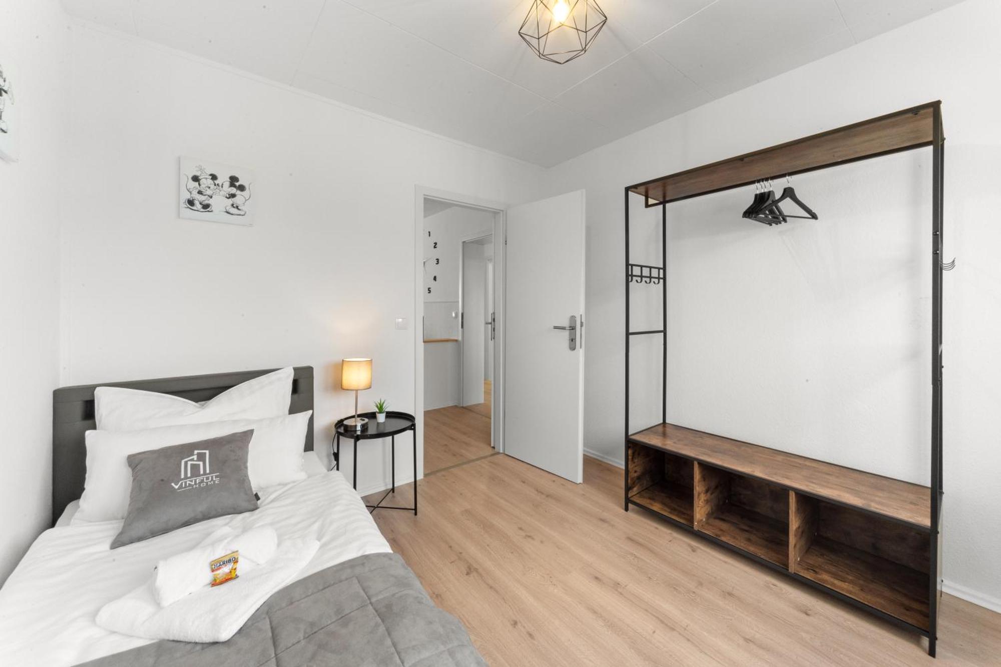 Vinful: Premium-Apartment Mit Balkon Und Parkplatz Mülheim an der Ruhr Exterior foto